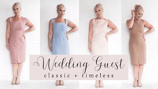 Spring Wedding Guest Dresses for Midlife Women Timeless and Classic [upl. by Jumbala]