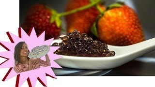 Caviale di Fragola  Sferificazione Molecolare [upl. by Yelsel]