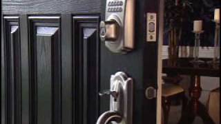 How To Install Your Schlage BE365 Keypad Deadbolt [upl. by Yatnuahs]