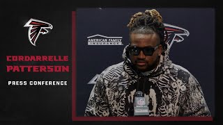 Cordarrelle Patterson press conference following his big game in Jacksonville  Atlanta Falcons [upl. by Legna]