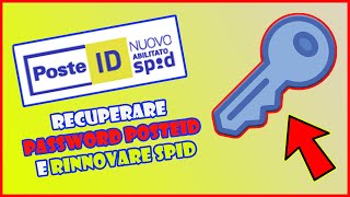 Come RECUPERARE PASSWORD POSTEID e RINNOVARE SPID 🔑 [upl. by Aivilo]