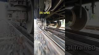 Smoothly high speedy line change of wheels railway shorts [upl. by Dione]