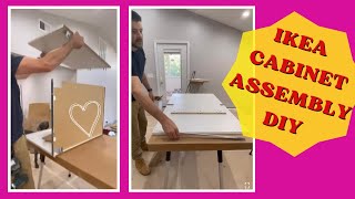 How to assemble an Ikea base cabinet Put together Ikea base cabinet yourself [upl. by Pinelli]