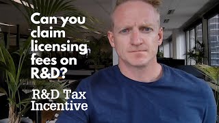 RampD Tax Incentive  Licensing Fees [upl. by Ettenwad772]