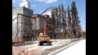 Afbraak loods IJzerland demolition industrial complex [upl. by Adna]