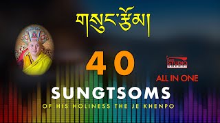 40 SUNGTSOMS  ALL IN ONE  WRITTEN BY JE KHENPO OF BHUTAN [upl. by Sion]