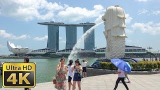 Singapur Top 10 Attraktionen  4k Video ultra HD [upl. by Barron847]