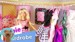 Armadio Barbie Fai da te  armadio walk in per bambole per i vestiti  parte 2 [upl. by Anstice]