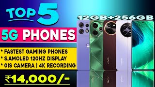 12GB256GB  Top 5 Best 5G Smartphone Under 14000 in 2024 4K Recording Best 5G Phone Under 15000 [upl. by Eemyaj]