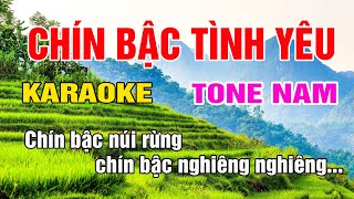 Chín Bậc Tình Yêu Karaoke Tone Nam Nhạc Sống gia huy karaoke [upl. by Harbed]