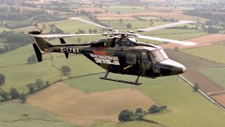 Westlands Lynx sets a World Speed Record in Somerset [upl. by Namyac]