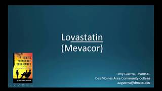 CC How to Pronounce lovastatin Mevacor Backbuilding Pharmacology [upl. by Ailemak223]