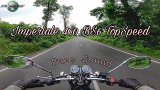 Benelli Imperiale 400 BS6 Top Speed  Shocking Results 😱 [upl. by Kathlene203]