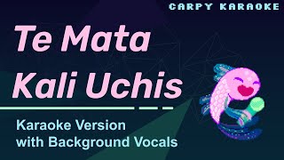 Kali Uchis  Te Mata Karaoke with Background Vocals and Translation [upl. by Lleunamme]