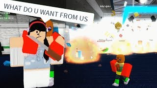 GRAB KNIFE TROLLING IN ROBLOX [upl. by Guerra911]