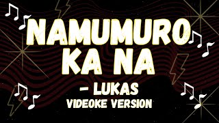 LUKAS NAMUMURO KA NA VIDEOKE VERSION [upl. by Nnaaras998]