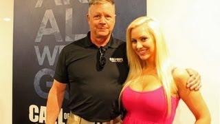 Tara Babcock meets military badass Hank Keirsey  Call of Duty interview [upl. by Inaflahk181]