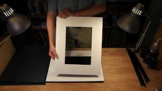 Framing a Print for Gallery Display [upl. by Aeslahc]