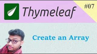 Create an Array directly in Thymeleaf Template and use a loop  Thymeleaf Tutorial in Hindi  7 [upl. by Yerocal761]