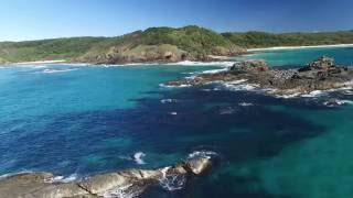 Broken Head Beach  Broken Head Byron Bay NSW [upl. by Dorina]