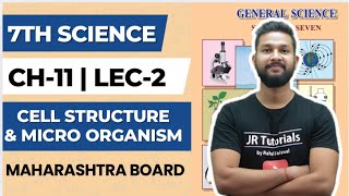 7th Science  Chapter 11  Cell Structure amp Micro Organisms  Lecture 2  Maharashtra Board [upl. by Hirz233]