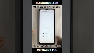 How to Samsung A02 Developer Options Settings Not Showing 2024 🔥 all 2024 [upl. by Heger817]