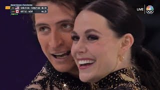 VirtueMoir 2018 Olympics SD Latin Rock Medley NBC [upl. by Zurek114]