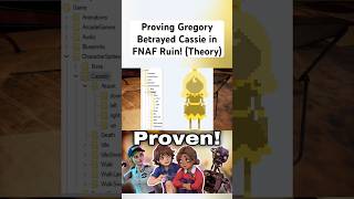 Proving Gregory Betrayed Cassie in FNAF Ruin Theory fnaf fnafruin shorts [upl. by Mahgem530]