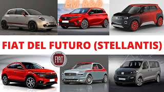 FIAT del futuro 2022 2023 2024 STELLANTIS Nuova 600 127 SUV PANDA PUNTO DOBLO SCUDONew models FIAT [upl. by Ahsinel]