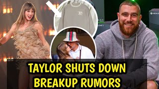 OMG Taylor Swift just Silenced breakup rumors with Travis Kelce in a creative way [upl. by Cheng309]