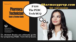 PEBC Pharmacy Technician Qualifying Exam MCQ Part 1 PEBC style reference book OSPE amp MCQ [upl. by Hceicjow]