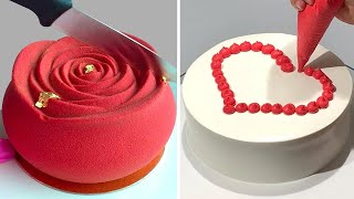 How To Make Cake Decorating Tutorials for Beginners  Homemade cake decorating ideas [upl. by Zelda]