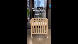 The bassinet that goes where you do ➡️ [upl. by Anitnas]