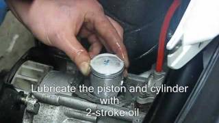 How to change cylinder on a scooter [upl. by Maleki]