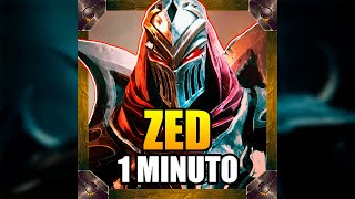 🀄 Historia de ZED en 1 MINUTO Shorts Zed leagueoflegends [upl. by Nwavahs987]