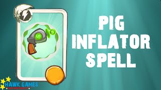 Angry Birds 2  Pig Inflator Spell 4K 60FPS [upl. by Pia]