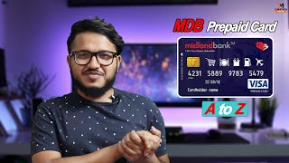 MDB Prepaid Card  Midland Bank Limited A to Z  Midland Bank Prepaid Card  by Tube Tech Master [upl. by Bakeman]