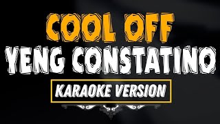 COOL OFF  YENG CONSTATINO PIANO KARAOKE [upl. by Ainesy]