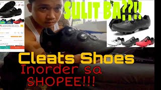 CLEATS SHOES TBL FROM SHOPEE REVIEW HOW TO LOOSEN BOA SHOES [upl. by Parsifal]