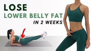 LOSE LOWER BELLY FAT in 2 weeks  10 MIN Lower Abs Workout [upl. by Susejedairam]