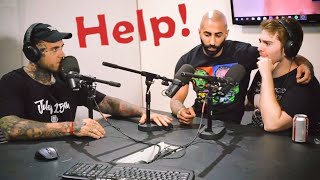 What Shane Dawson was REALLY Thinking Awkward Interview with Keemstar Adam22 and Fousey [upl. by Ahtilat]