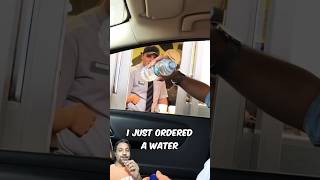 water bottle prank 🤣😜😂shorts funny prank magic mcdonalds prankvideo fun pranks reaction [upl. by Hillegass216]