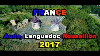 France  Aude LanguedocRoussillon 2017 4K Drone [upl. by Annayad556]