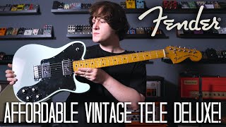 AFFORDABLE VINTAGE TELECASTER DELUXE Vintera II Tele Deluxe  Fender Demo [upl. by Lamee275]