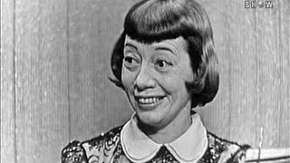 Whats My Line  Ive Got a Secret Panelists Imogene Coca Victor Borge panel Apr 1 1956 [upl. by Mlohsihc]