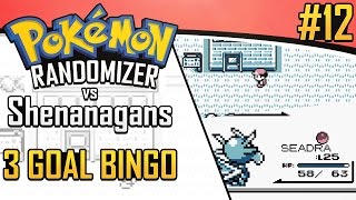 Pokemon Randomizer 3 Goal Bingo vs Shenanagans 12 [upl. by Naitsirt]