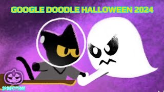 LA HISTORIA CONTINUA EN EL ESPACIO  Google Doodle Halloween 2024  Magic Cat Academy 3 Spookytime 🎃 [upl. by Deehahs]