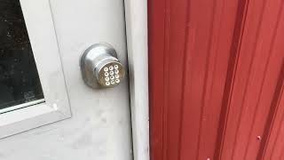 Electronic Door Knob Lock with Long Battery Life [upl. by Kennedy245]