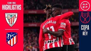 Resumen  Copa del Rey  Athletic Club 3–0 Atlético de Madrid  Semifinal vuelta [upl. by Popelka]