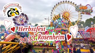 Sympathische Wiesn  Rosenheimer Herbstfest 2023  Impressionen   Clip by CoolKirmes [upl. by Aitnahc]